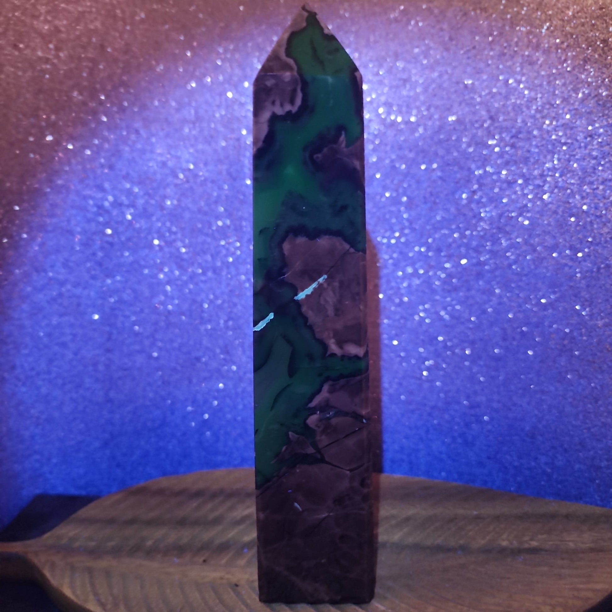 Volcanic Agate Tower - MagicBox Crystals