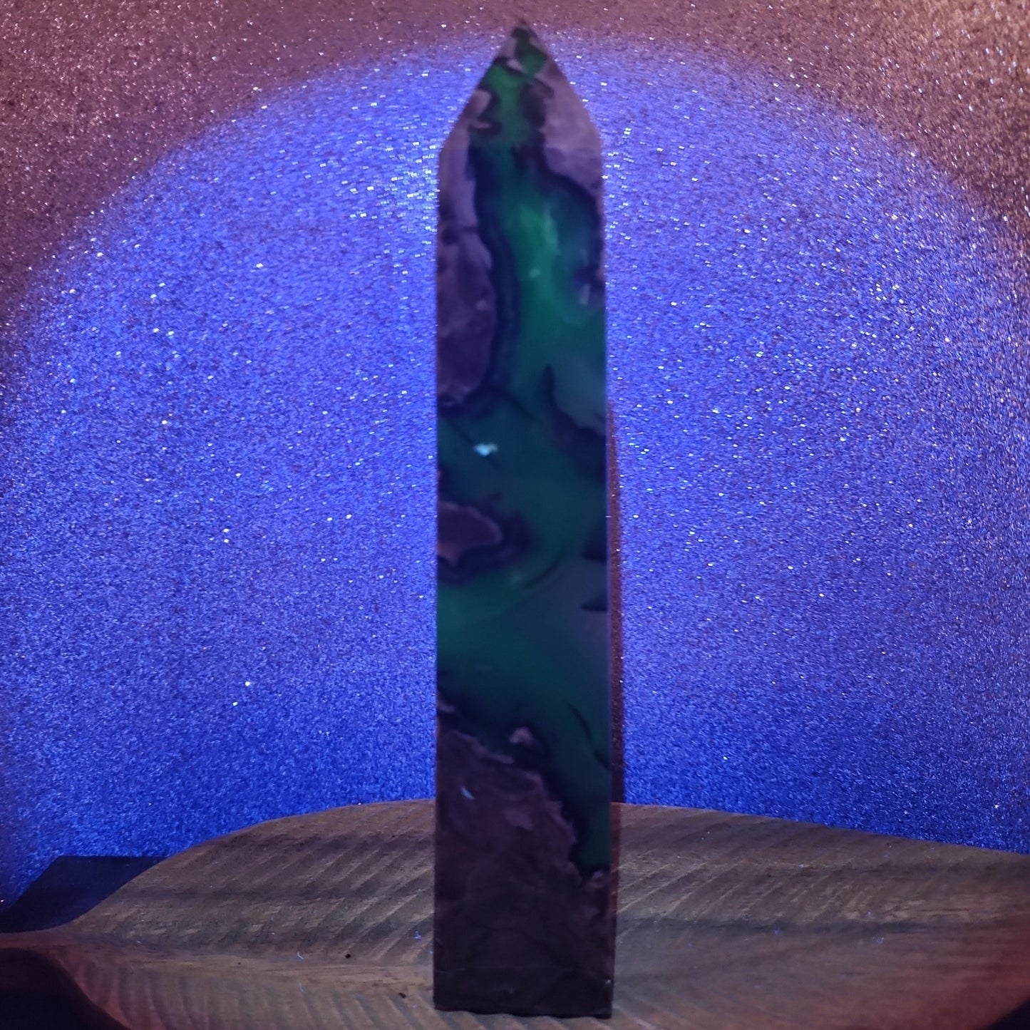 Volcanic Agate Tower - MagicBox Crystals