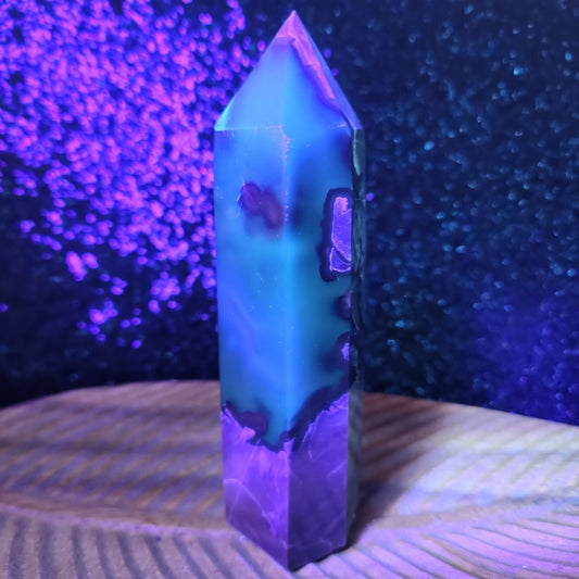 Volcanic Agate Tower - MagicBox Crystals