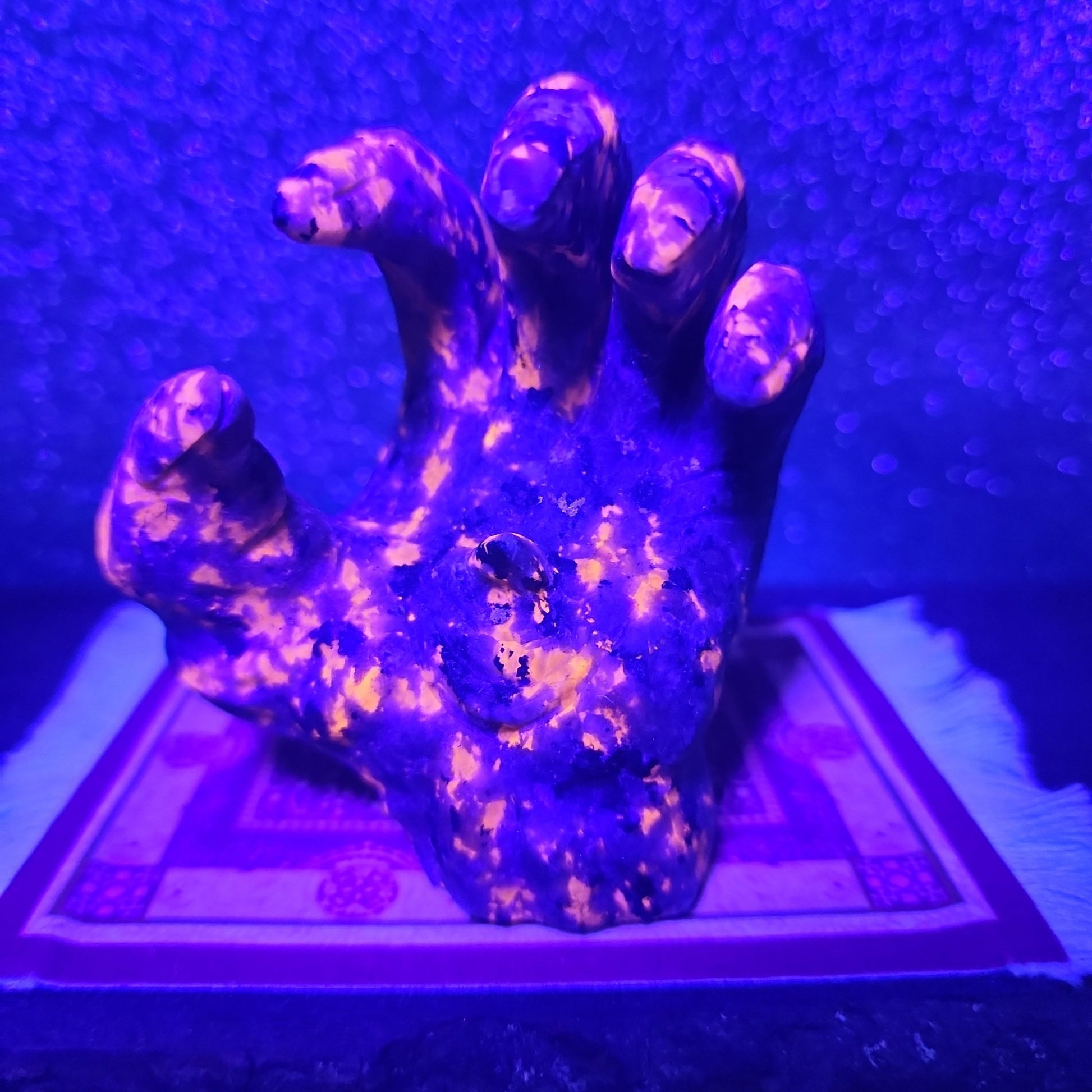 Yooperlite Creepy Hand Carving - MagicBox Crystals