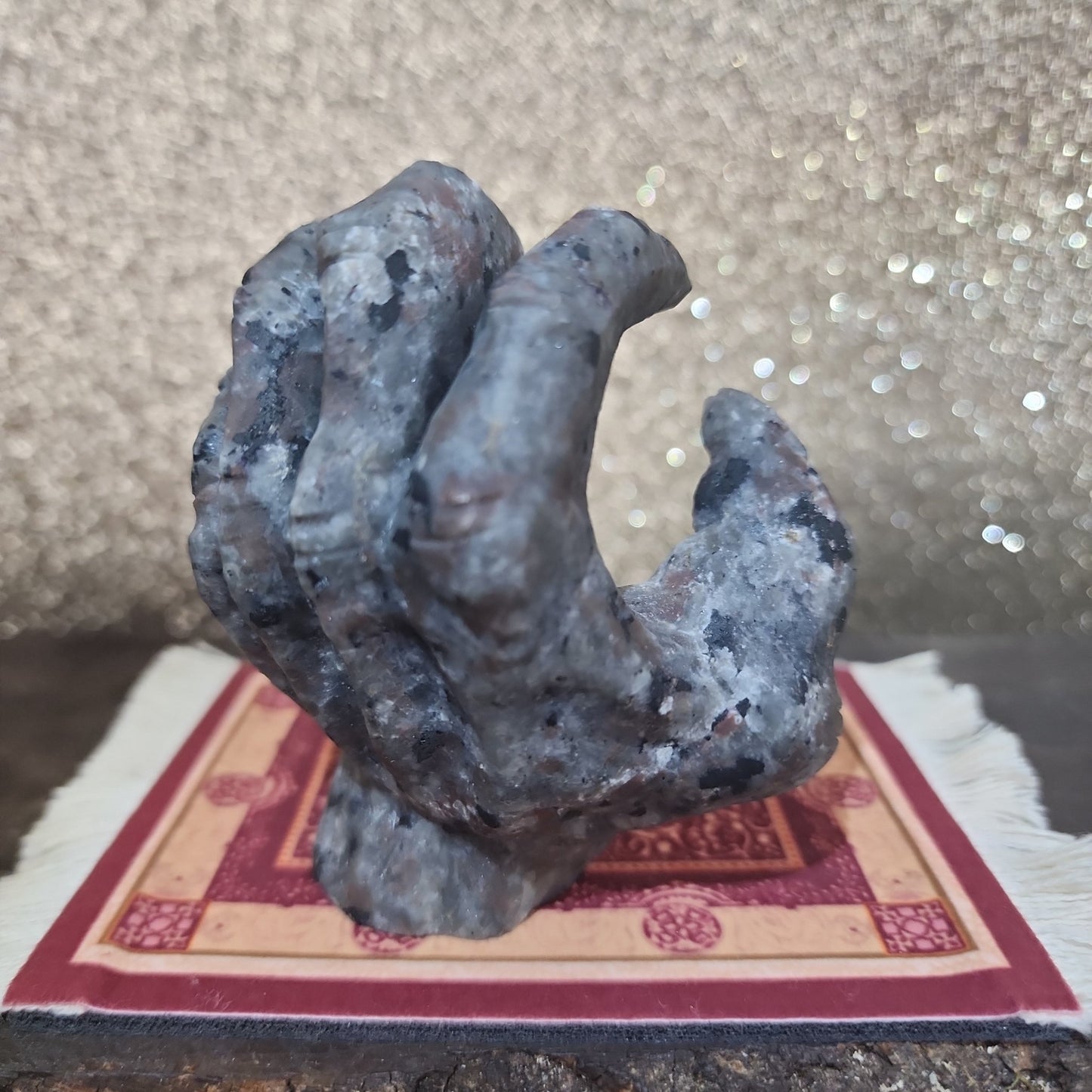 Yooperlite Creepy Hand Carving - MagicBox Crystals